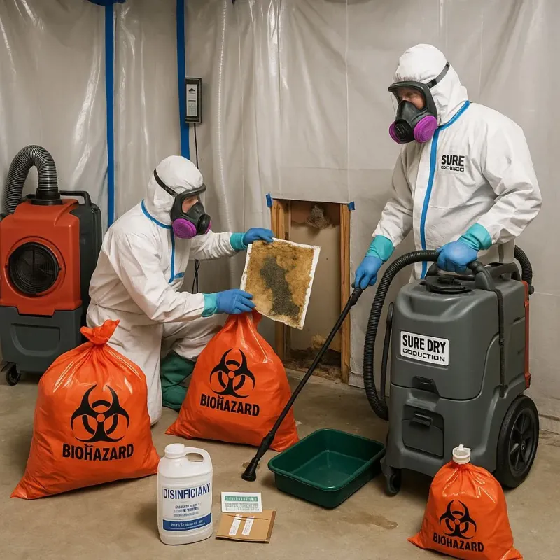 Contaminated Water Handling Protocols process in North Wilkesboro, NC