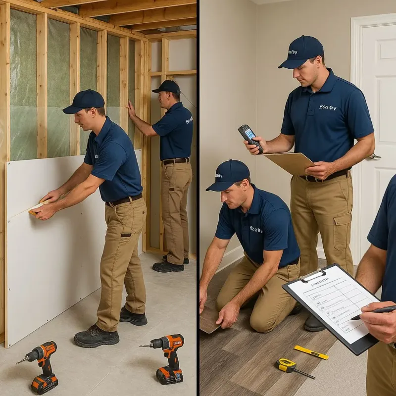 Repairs and Reconstruction process in North Wilkesboro, NC